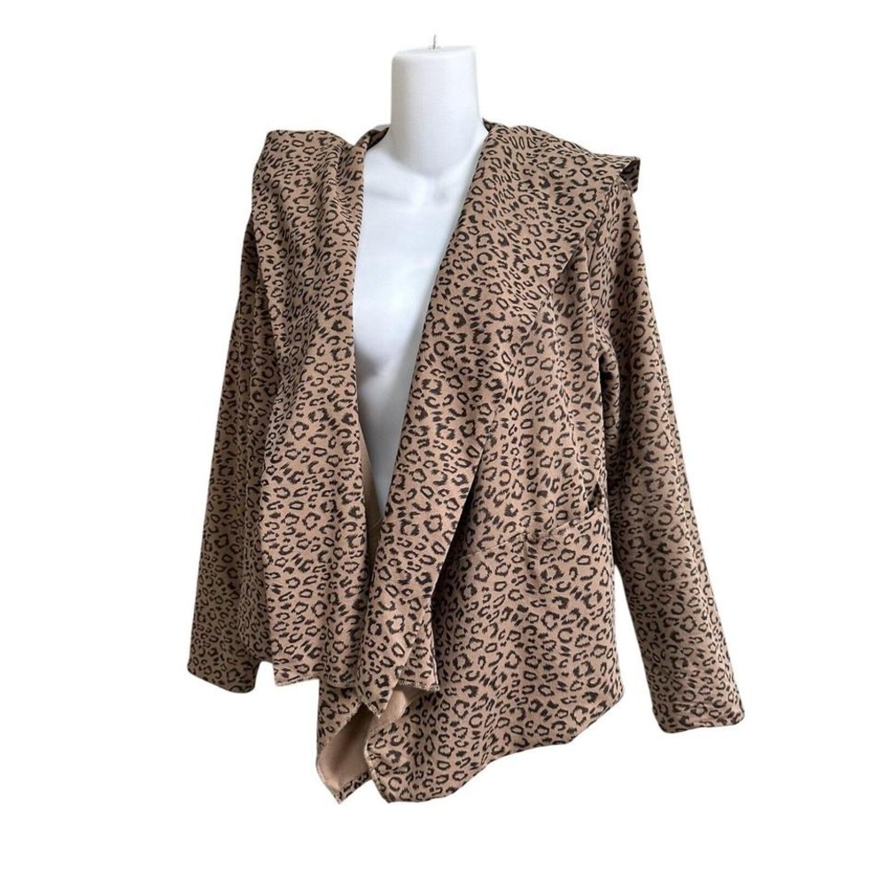 JIjil 24 Heures  Reversable  Hooded‎ Jacket Soft  Made in Italy Carmel ~ M